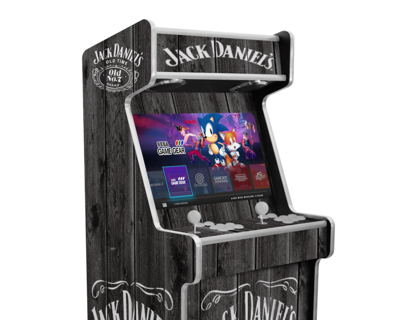 Borne arcade Jack Daniels