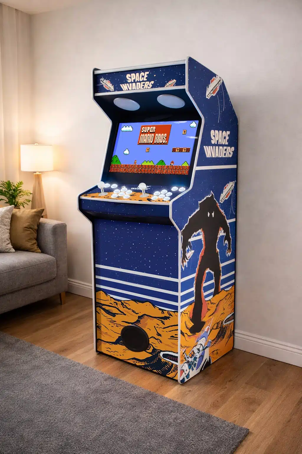 Borne arcade space invaders