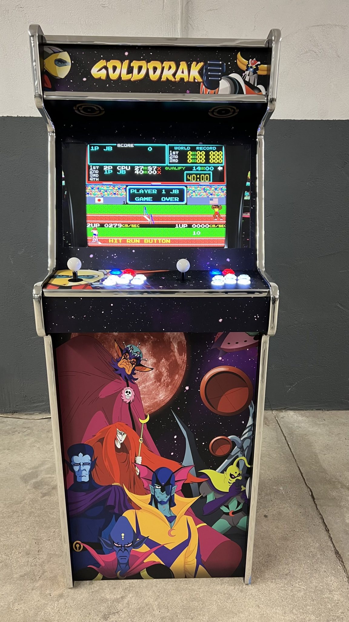 Borne D arcade Goldorak Retrozap Jusqu 100 000 Jeux Borne D arcade Goldorak Retrozap Jusqu 100 000 Jeux